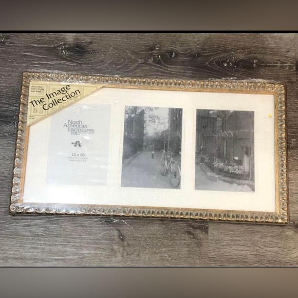Wall Decor New North American Enclosures Gold Collage Picture Frame